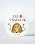 Save the Bees sticker – bee-themed design, perfect for gifts, water bottles, and supporting pollinator-friendly initiatives.