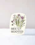 Save the Bees eco-friendly sticker – colorful design, ideal for promoting pollinator protection and awareness.