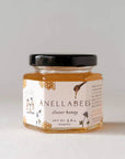 Raw pure clover honey, all-natural, sweetened with pure honey, handmade, sustainably sourced, perfect for sweet treats and gifting.