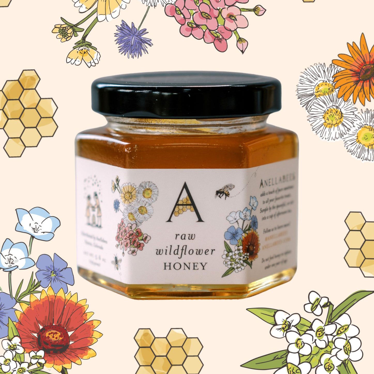 wildflower seeds for honey bees Raw Pure Wildflower Honey: Nature's Sweetest Treasure