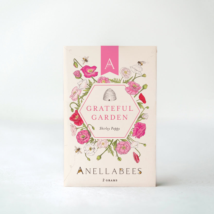 poppy seeds for garden Shirley Poppy Flower Seeds Support the Pollinators
