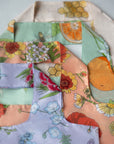 Reusable tote bag for food shopping, larger size, durable and eco-friendly, perfect for groceries and sustainable shopping.
