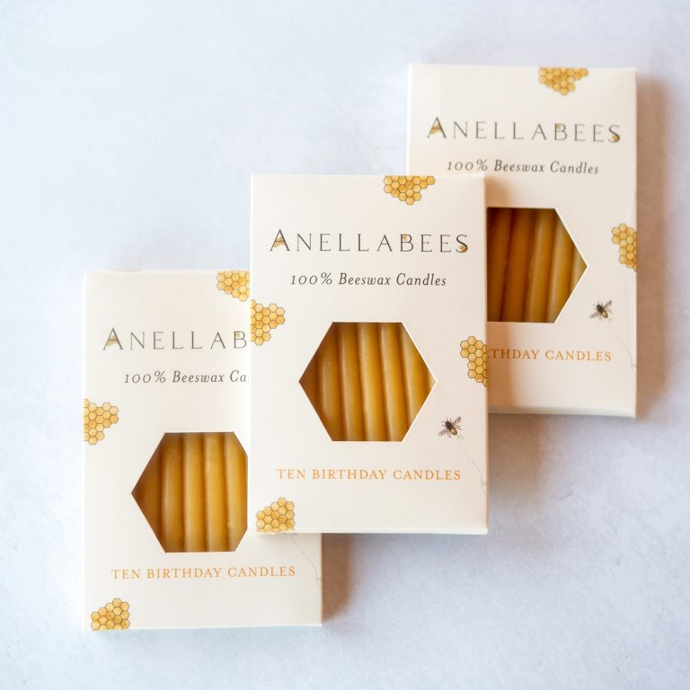 Wholesale 100% Pure Beeswax Birthday Candles