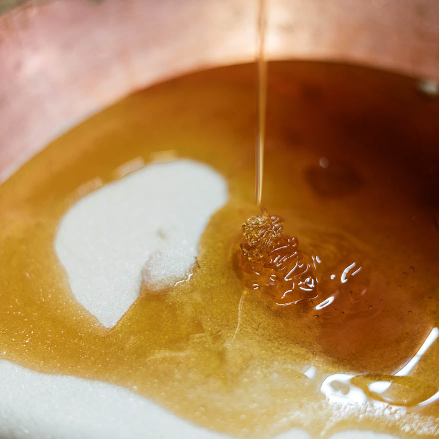 All-natural honey caramel candy, Handcrafted honey caramel candies in box