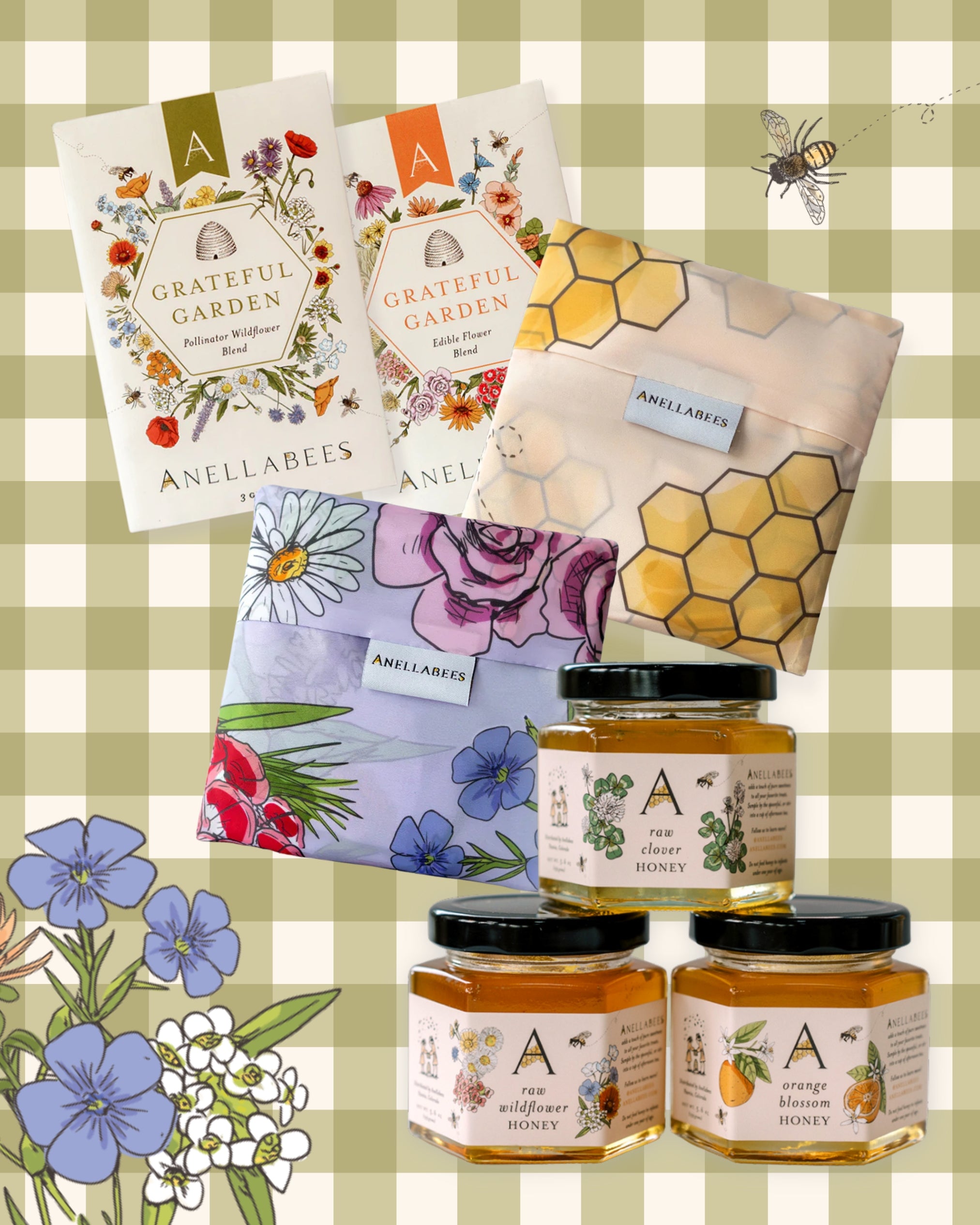Honey Garden Market Gift Set – Anellabees