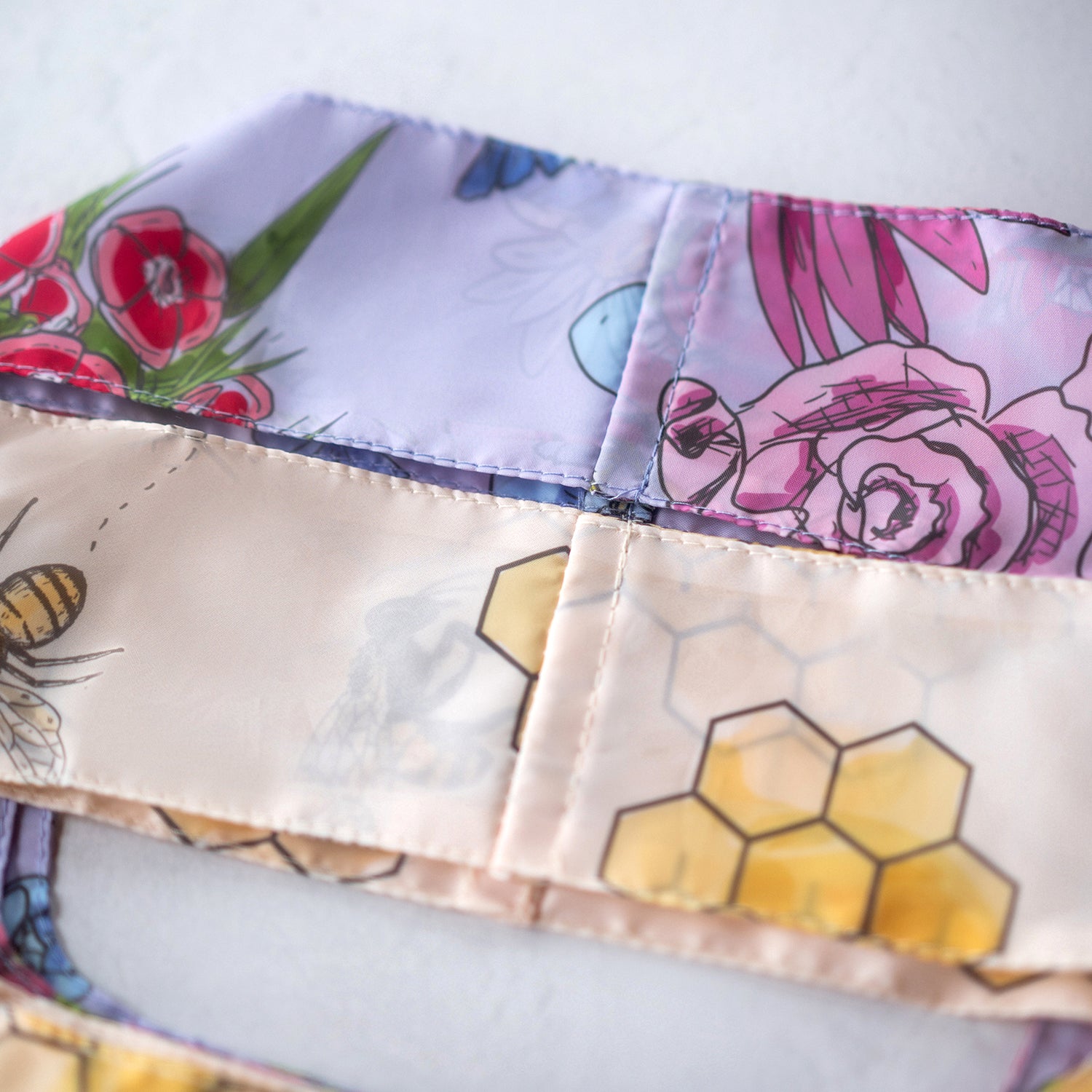 Shopping bag, reusable eco tote, perfect for gifting, sustainable, durable, and supports bee conservation