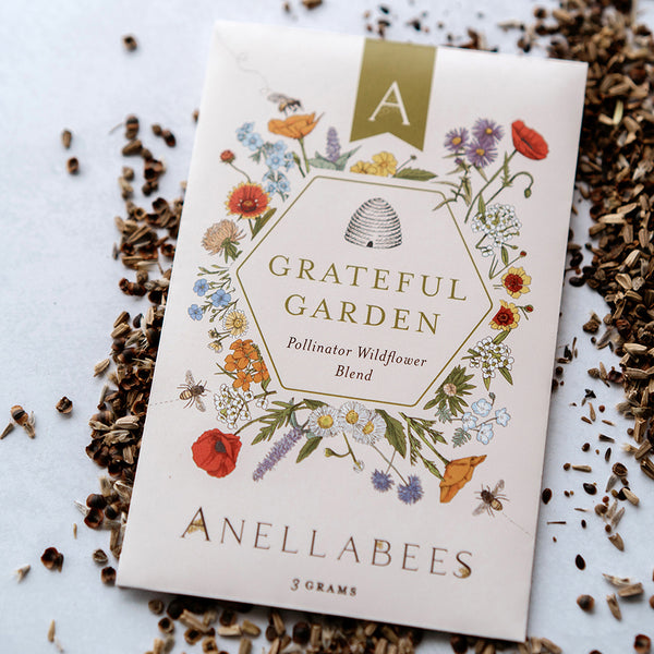 bees seeds wildflower mat Anellabees: Organic Wildflower Seeds for Pollinators