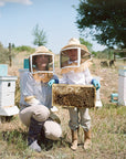 Mother-daughter Anellabees honey business, handcrafted local honey gifts, 100% natural, sustainably sourced, perfect for special occasions.