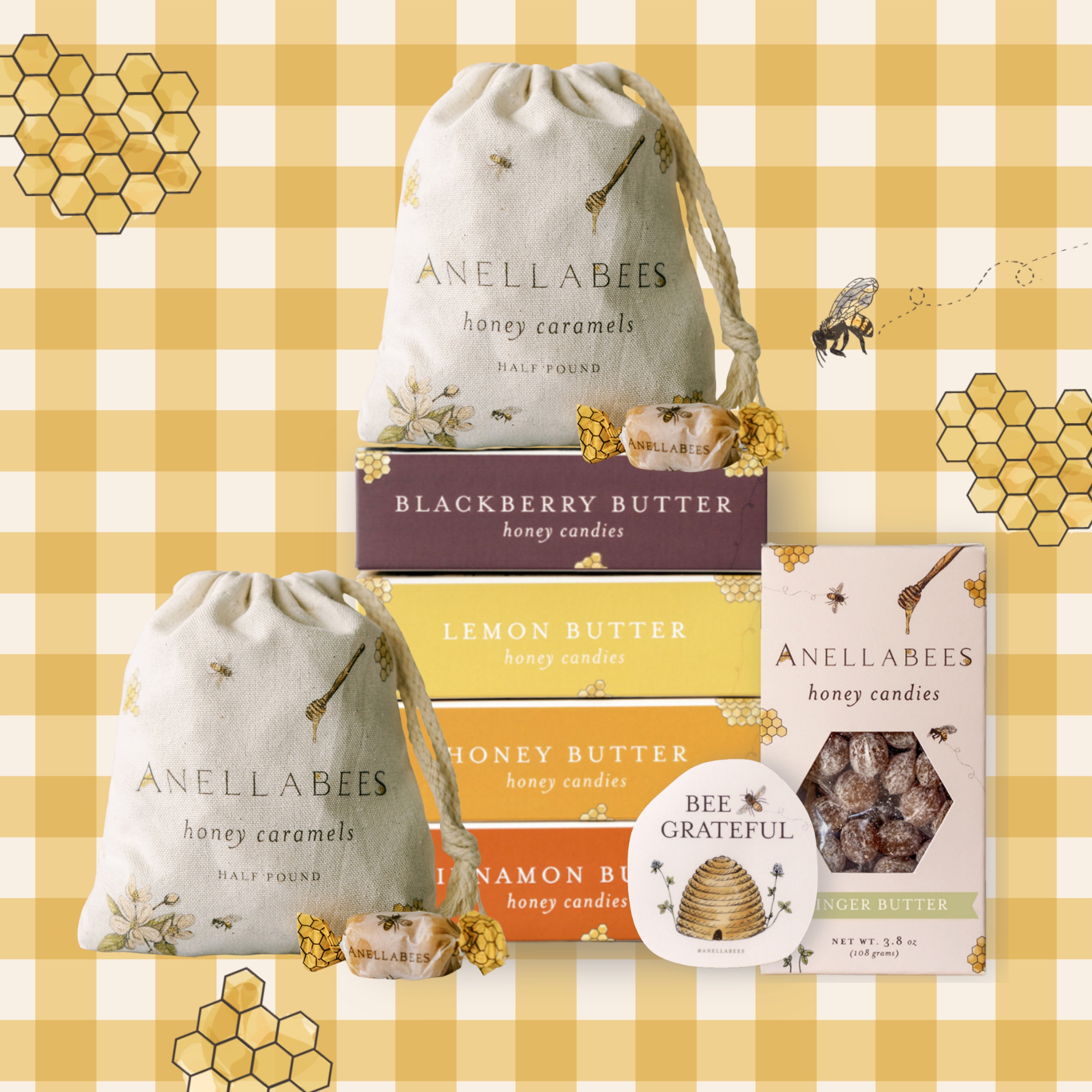 Honey Candy – Sweetest Hive Sampler – Anellabees