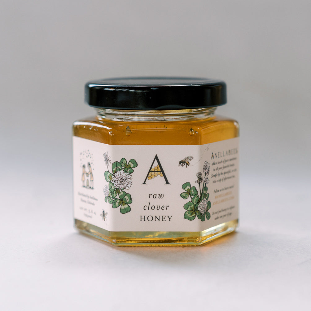 Raw pure clover candy, all-natural, sweetened with pure honey, handmade and sustainably sourced, perfect for a sweet treat.